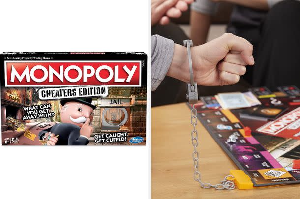 Let's face it, someone is always going to cheat at Monopoly. This cheater's version of the game will actually reward the best sneak!