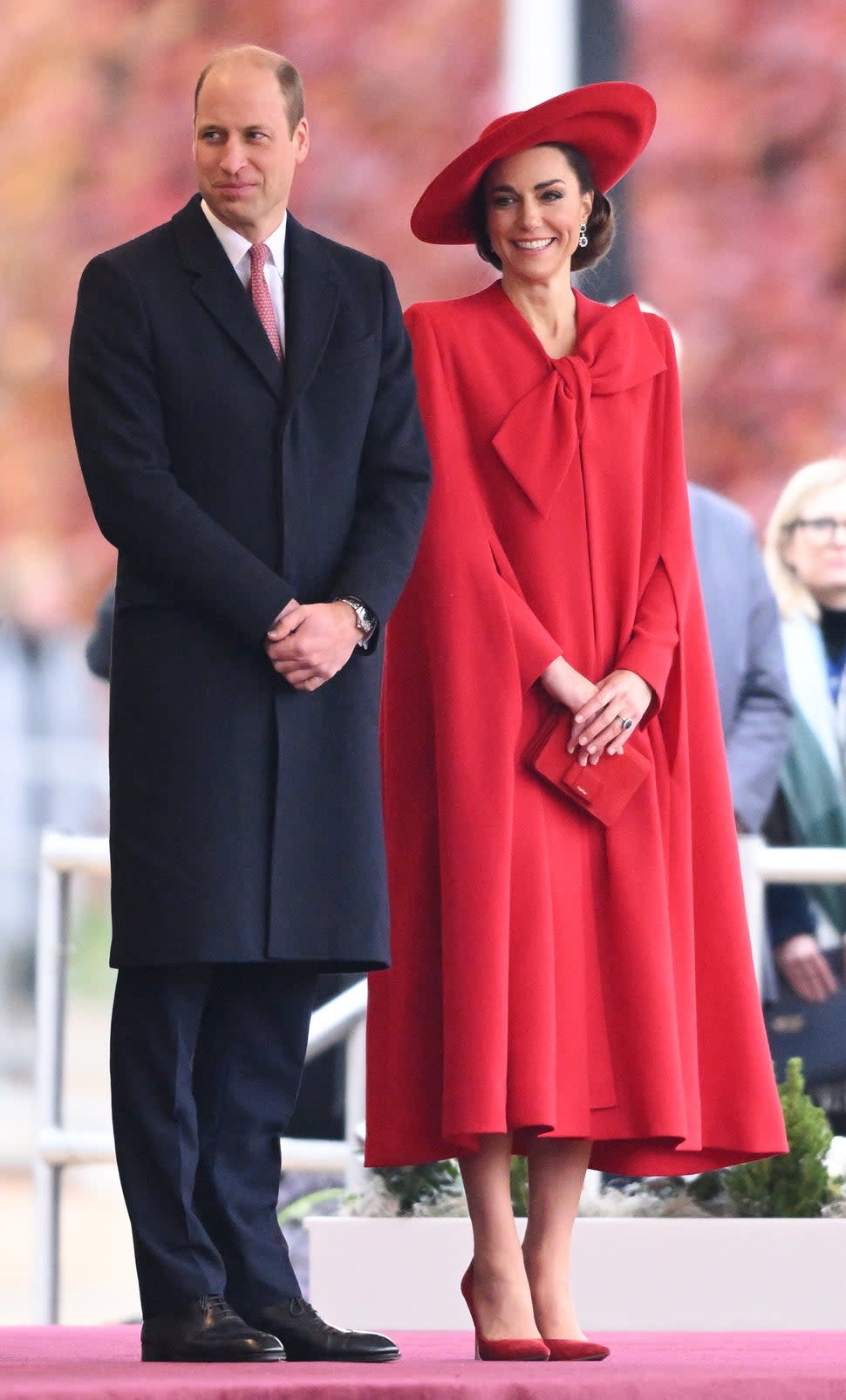 Prince William and Kate Middleton hosted the state visit for the South Korean president 