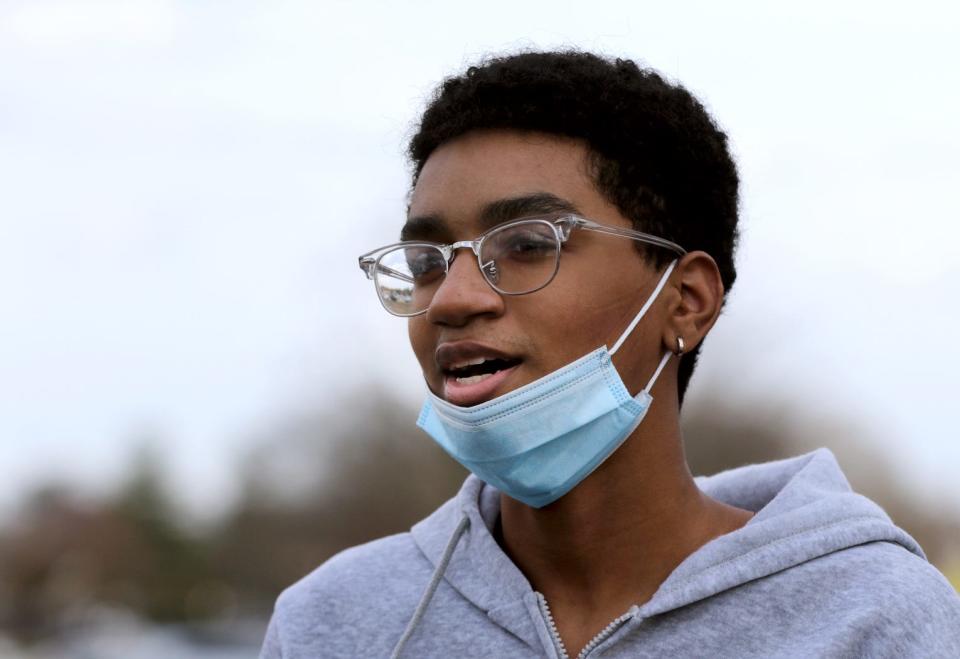 “I’m still in disbelief of it all,” Eddie Medina, Pilgrim High School Class of 2022, said Monday.