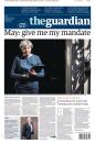 <p>Theresa May again, this time under her demand from a mandate on The Guardian’s front page. </p>