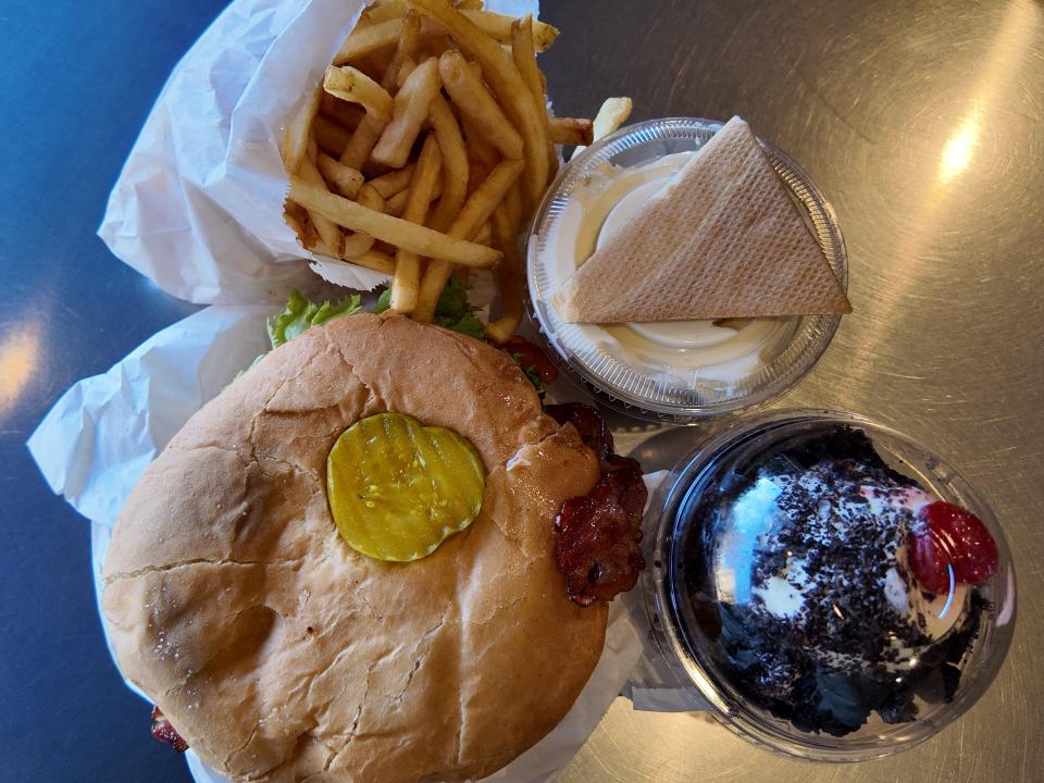 burger fries and frozen custard from kopps
