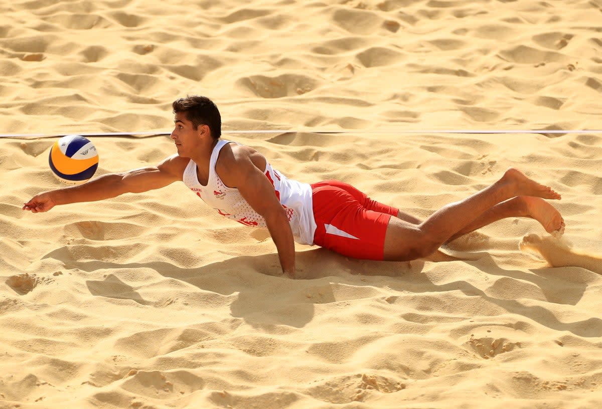 Javier, pictured, and Joaquin Bello lost their semi-final (Bradley Collyer/PA) (PA Wire)