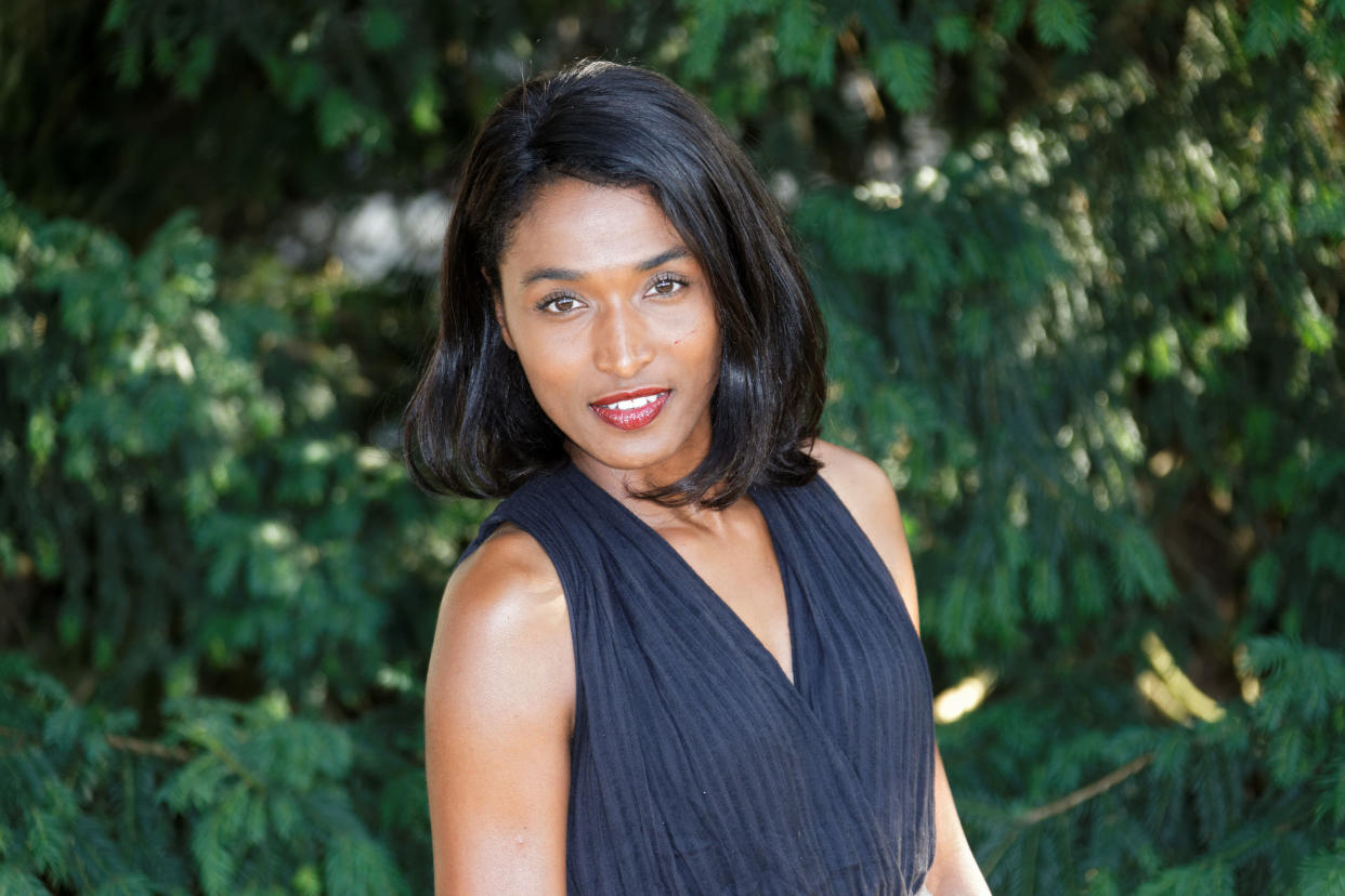 ANGOULEME, FRANCE - AUGUST 26:  Sara Martins attends 9th Angouleme French-Speaking Film Festival on August 26, 2016 in Angouleme, France.  (Photo by Sylvain Lefevre/Getty Images)