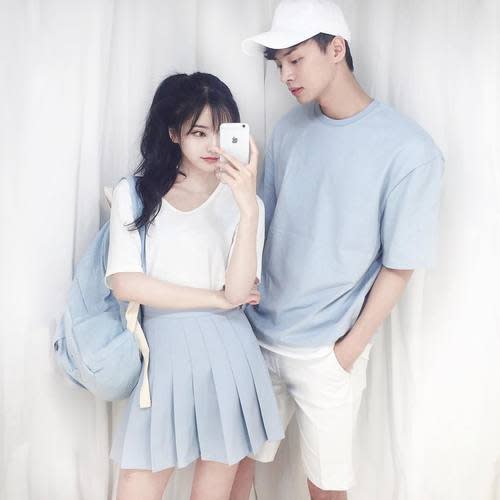 couple, kfashion, and ulzzang 圖片