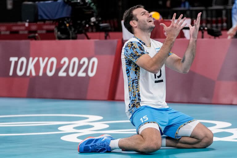 La emoción de Luciano De Cecco en Tokio 2020, cuando el seleccionado argentino ganó la medalla de bronce