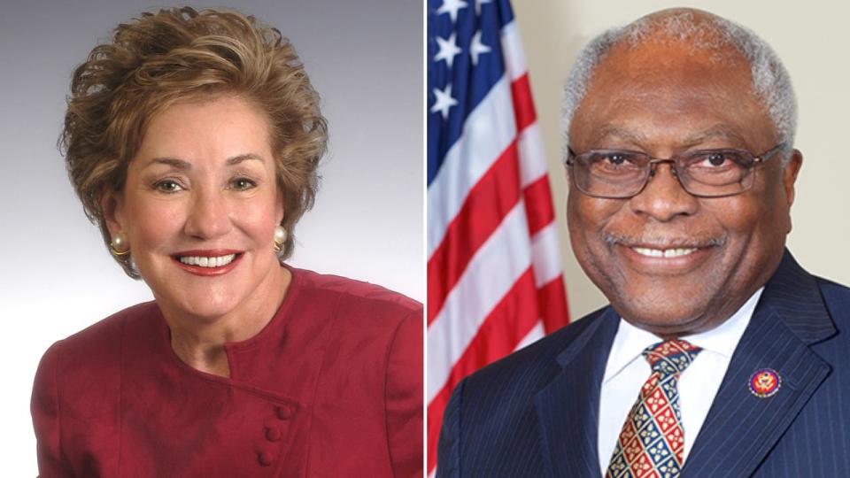 Elizabeth Dole and James Clyburn were awarded the Presidential Medal of Freedom.