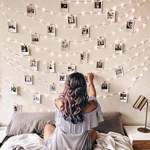 Twinkle Star 200 LED 66ft Fairy Copper String Lights (Amazon / Amazon)