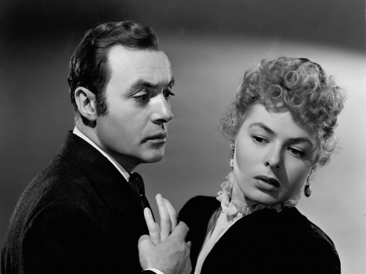 Charles Boyer and Ingrid Bergman in the 1944 thriller ‘Gaslight’  (MGM/Kobal/Shutterstock)