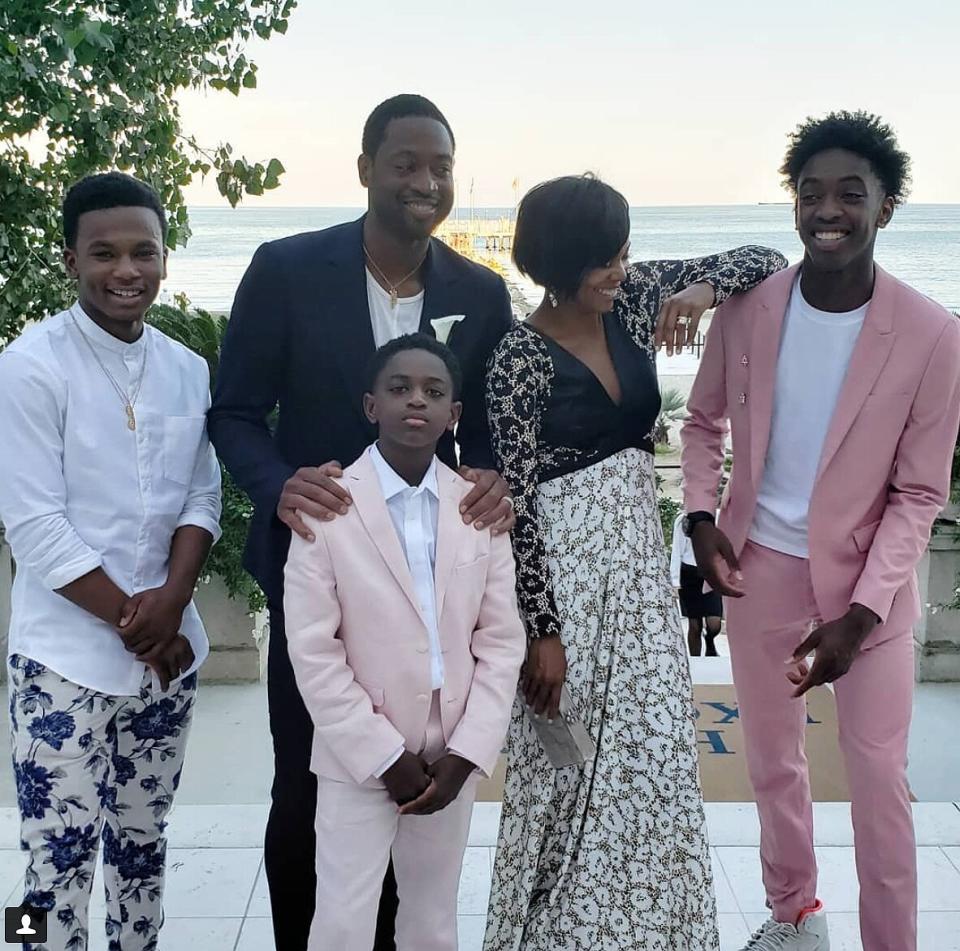 The Wades at a Wedding