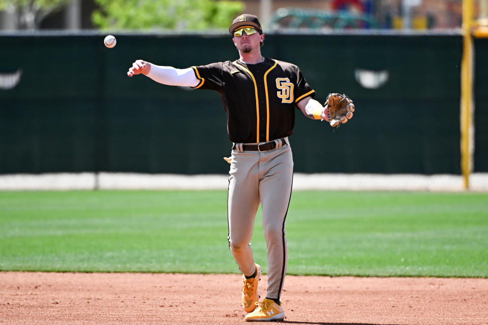 Jackson Merrill。（Photo by Chris Bernacchi/Diamond Images via Getty Images）