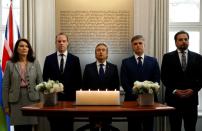 Meeting of the International Coordination and Response Group for the families of the victims of the Ukraine International flight which crashed in Iran, in London