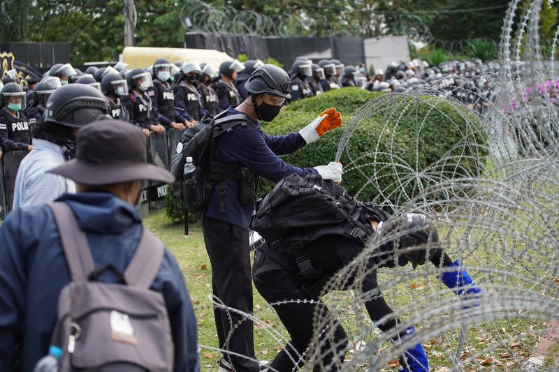 Pro-democracy rally in Bangkok