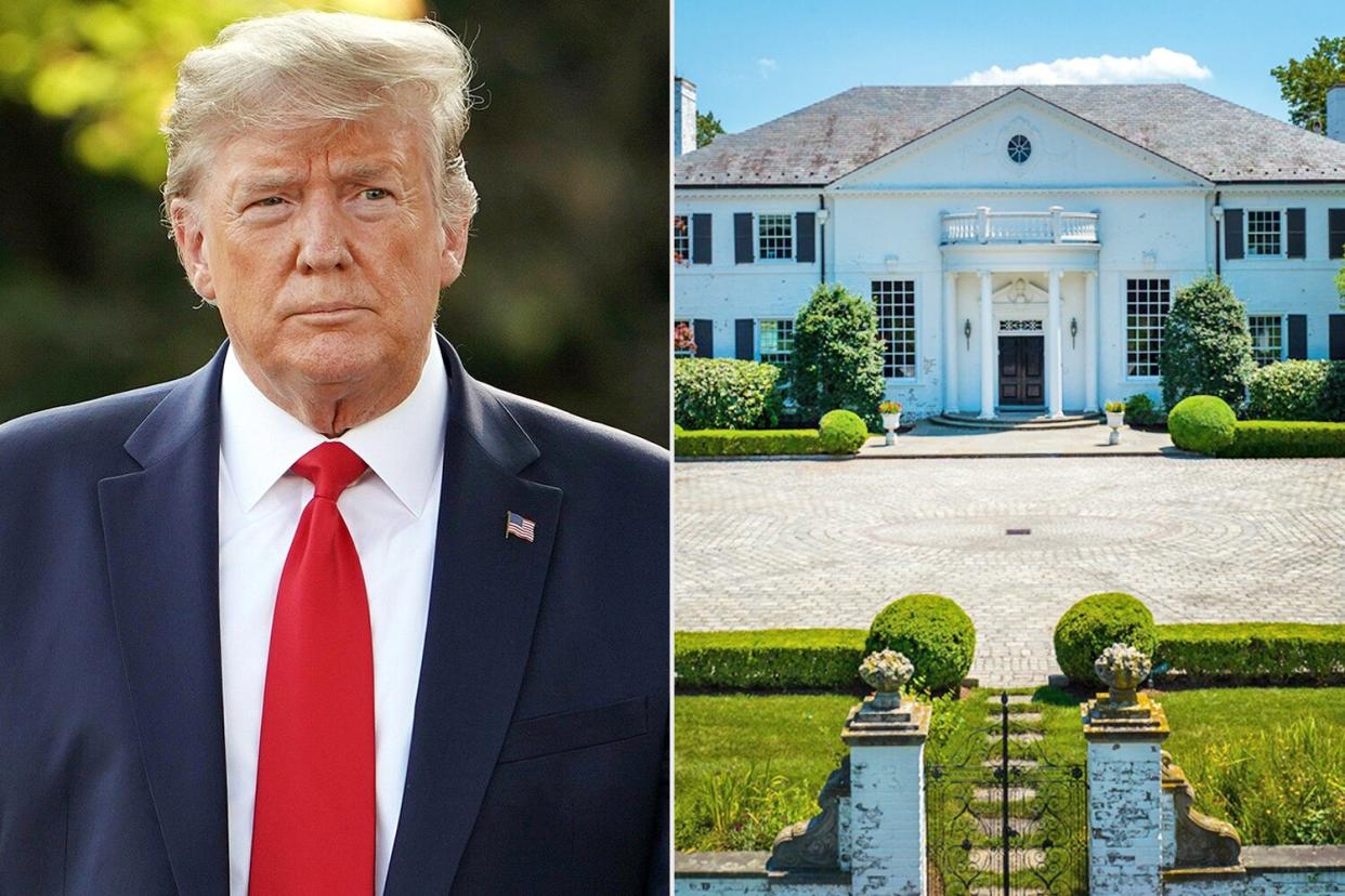 Donald Trump's Former Connecticut Mansion Lists for $30 Million After Major Price Cuts
