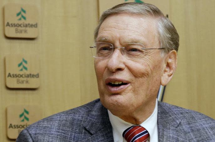 Former commissioner Bud Selig will be elected to the Hall of Fame on his 83rd birthday. (AP)