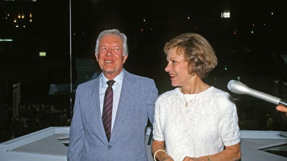 the carters at the 1988 dnc