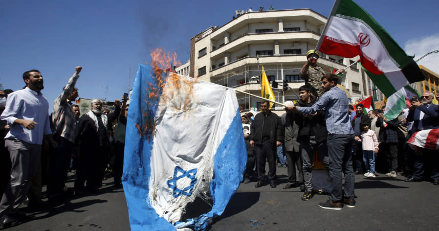 駐敘利亞使館遇襲後揚言反擊以色列。（圖／達志／美聯社）