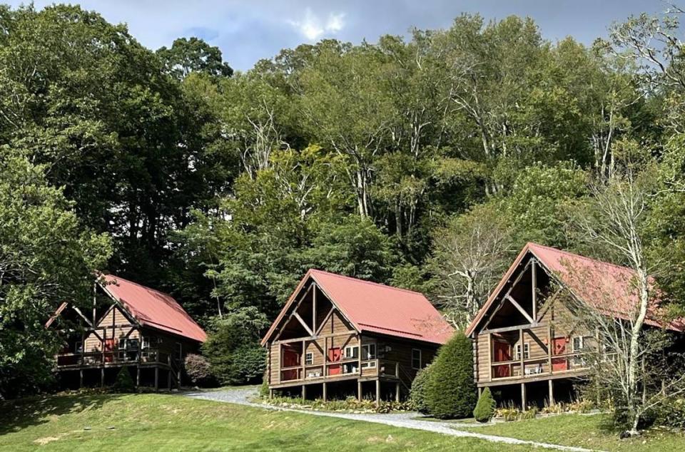 Cornerstone Cabins & Lodge offers pet-friendly rentals and a lodge that overlooks an open field, stream and pond. Corner Cabins & Lodge