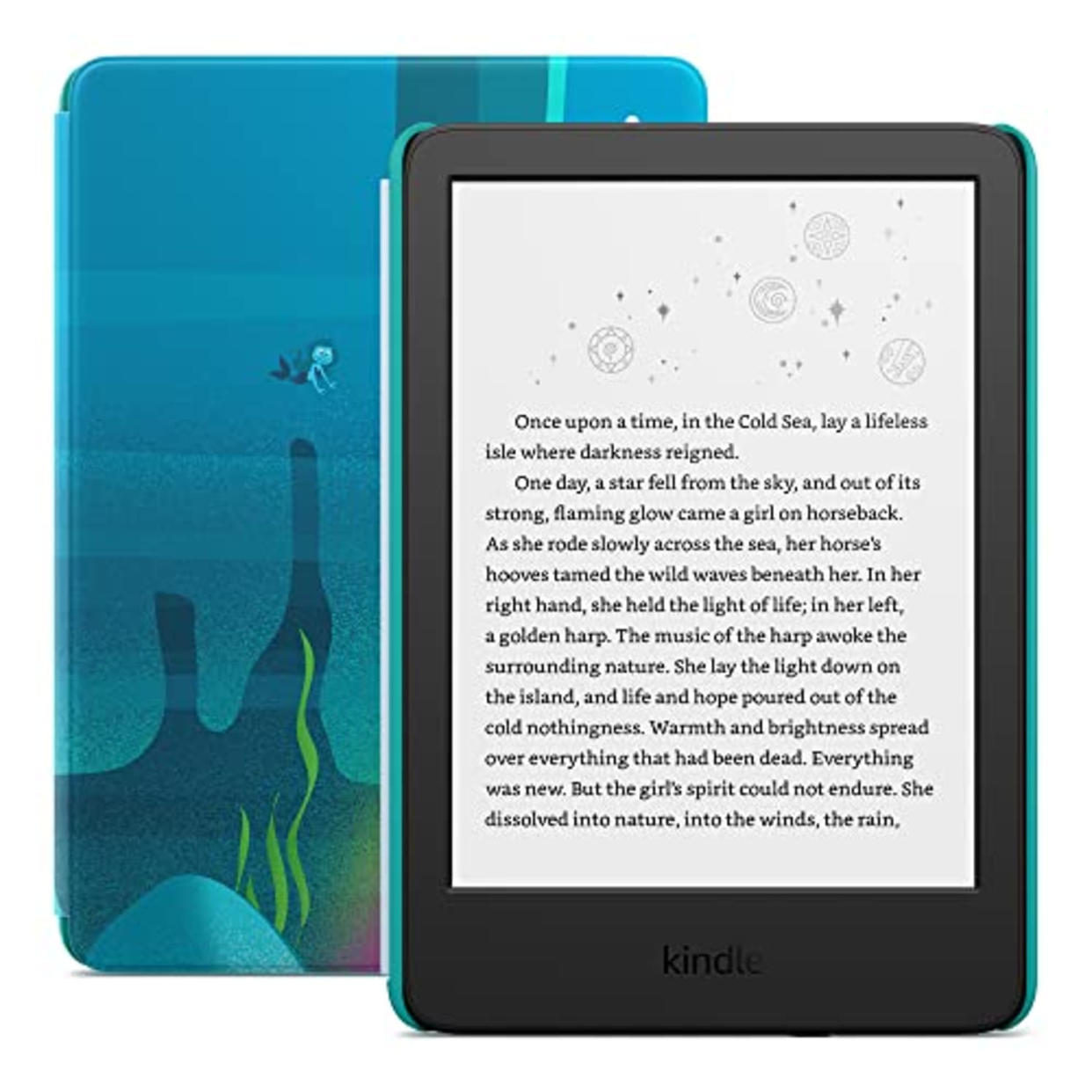 Kindle Kids (2022 release) – Includes access to thousands of books, a cover, and a 2-year worry-free guarantee - Ocean Explorer (AMAZON)