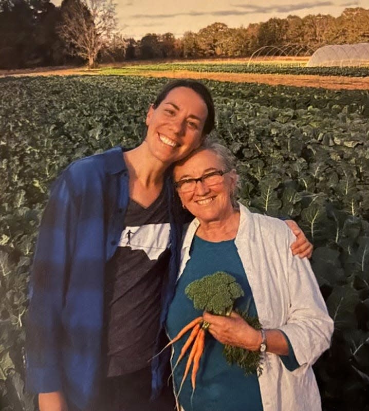 The Red Hills Small Farm Alliance was formed in 2010 by four women in agriculture in Tallahassee: Louise Divine, right, Katie Harris, left, and Malini Ram and Mary Russ.