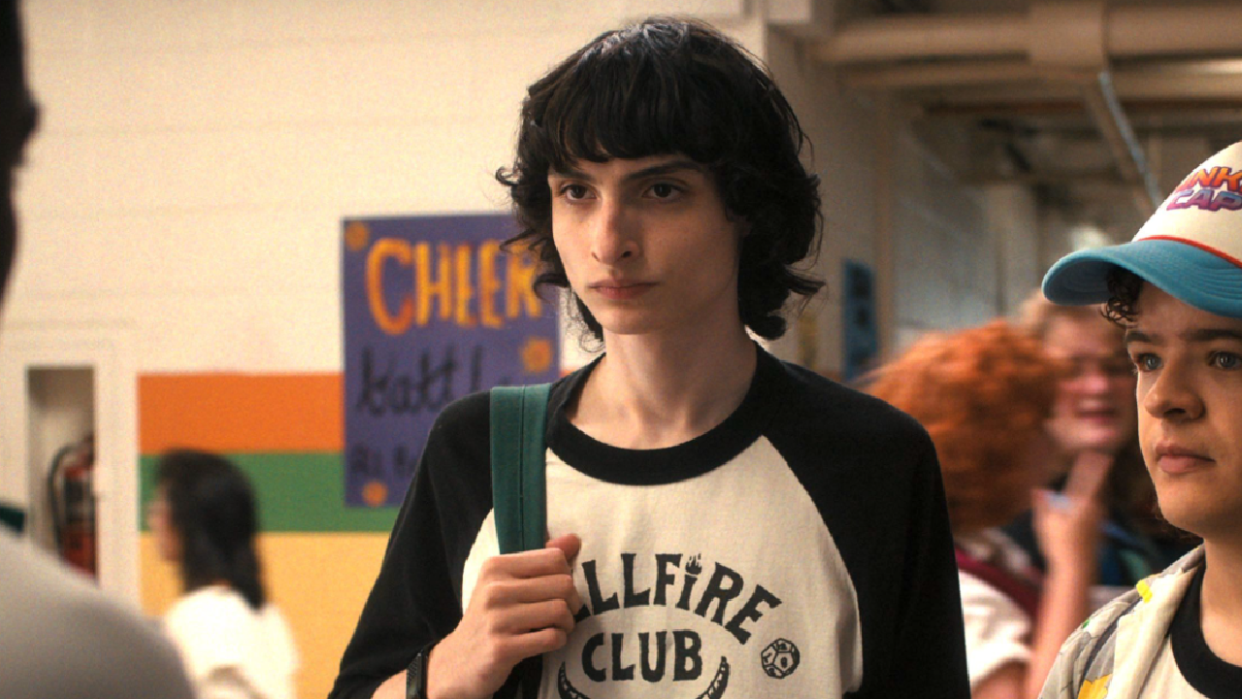  Finn Wolfhard in Stranger Things. 