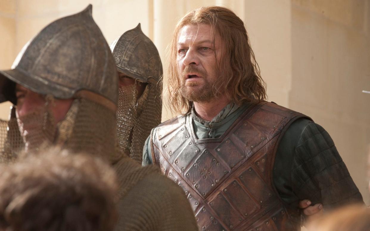 Sean Bean as the doomed Ned Stark - HBO