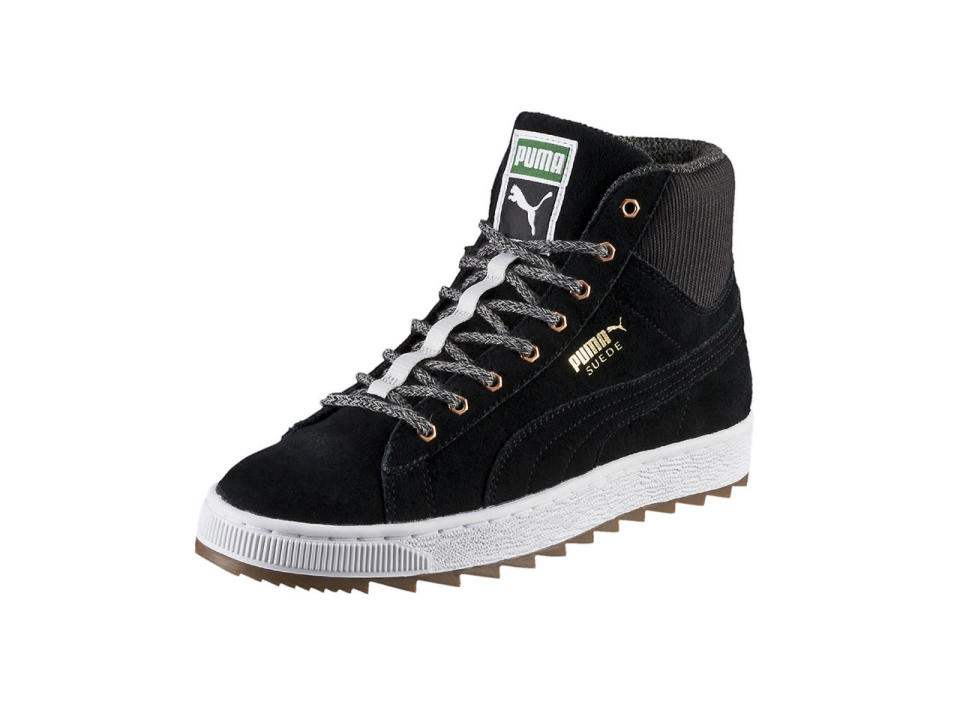 Puma Suede Winterized Rugged Womens Sneakers, $75, puma.com