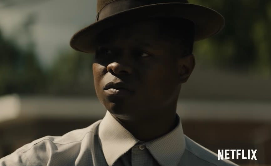 <p>This Dee Rees-directed film is set in the World War II-era Mississippi Delta. It tells the story of two families, one Black and one white, and how they work through and around intrinsic prejudices.</p> <p><a href="https://www.netflix.com/watch/80175694?source=35" rel="nofollow noopener" target="_blank" data-ylk="slk:Available to stream on Netflix;elm:context_link;itc:0;sec:content-canvas" class="link "><em>Available to stream on Netflix</em></a></p>