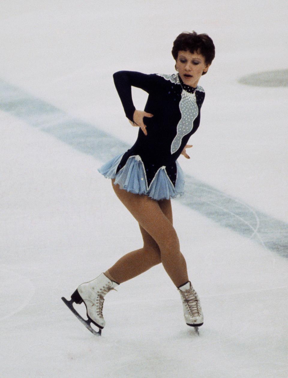 Ivanova, of the Soviet Union, at the 1984 Winter Olympic Games in&nbsp;Sarajevo, Yugoslavia.