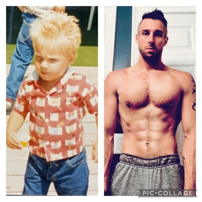 from baby to beefcake