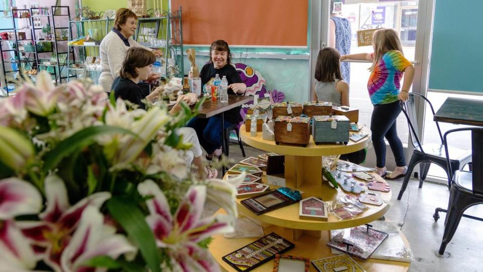 Sweet Zola’s Candy & Gift Shop employs people with developmental disabilities and trains them for work, Saturday, June 10, 2023. Sarah A. Miller/Sarah A. Miller