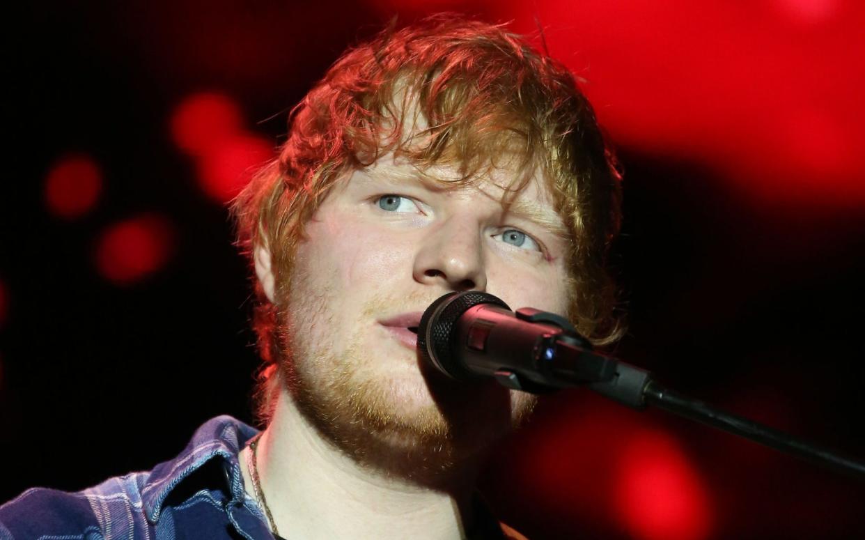 Ed Sheeran performed in Singapore in November - PA