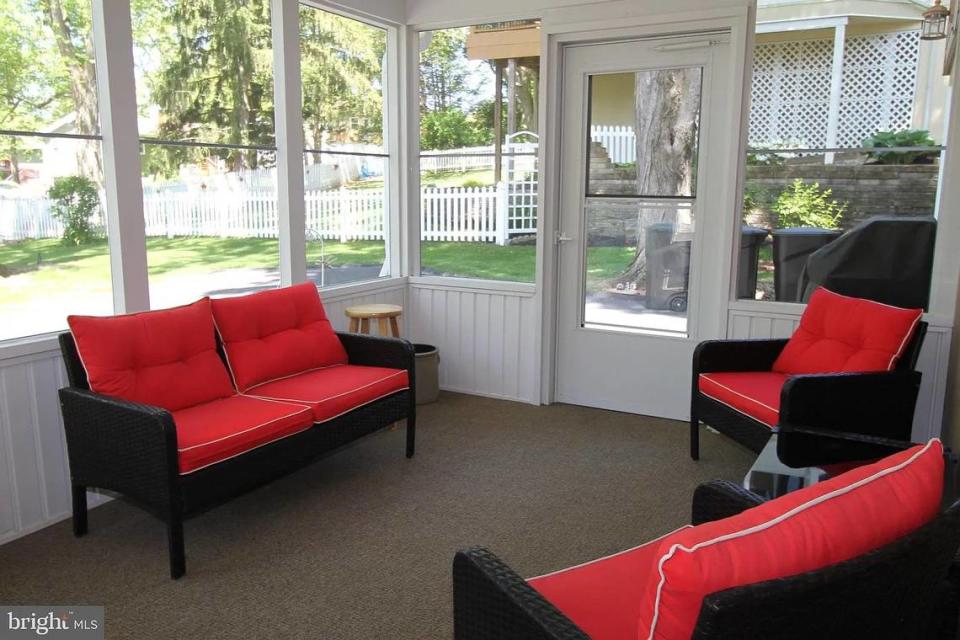 A look at the screened-in back porch at 716 Oak Hall St. in Boalsburg. Photo shared with permission from home’s listing agent, Peter Chiarkas of Kissinger Bigatel and Brower Realtors.