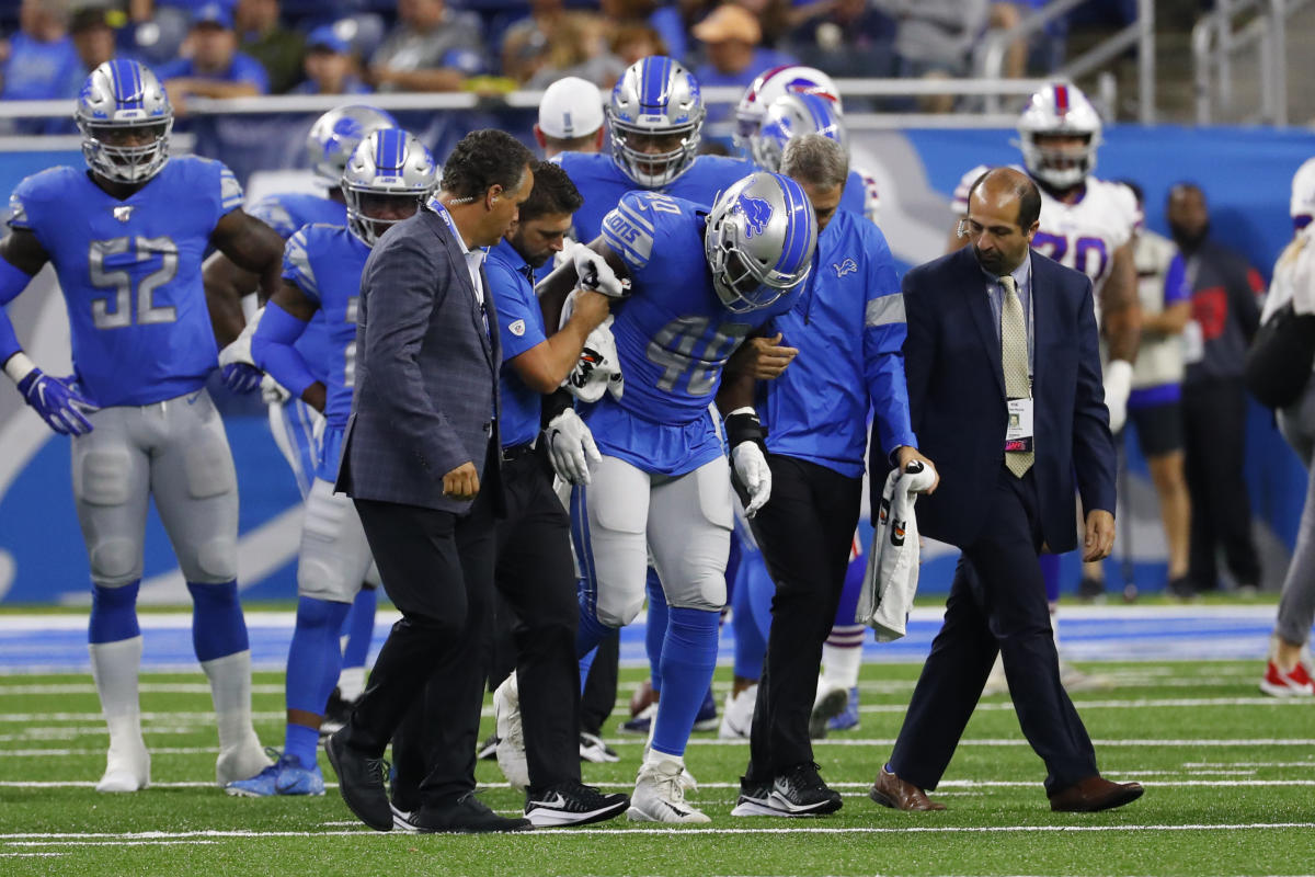 More preseason injuries: Lions have a pair of former first-round picks  carted off