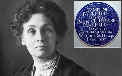 Emmeline Pankhurst - a democratic choice - Credit: Edward Gooch/Getty Images