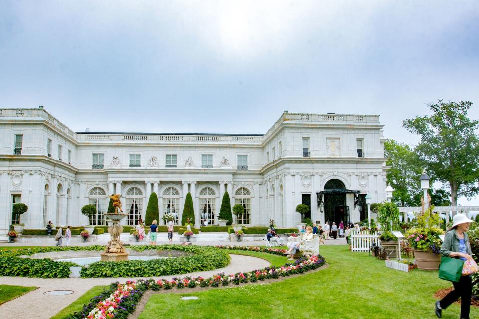 Attend the Newport Flower Show.