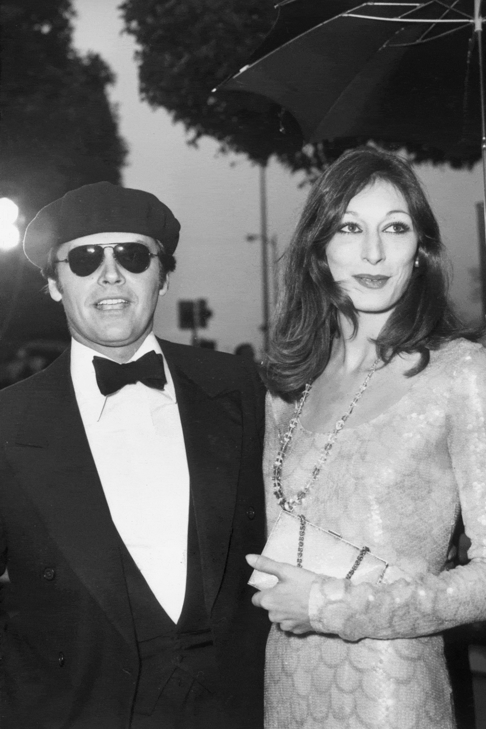 1974: Jack Nicholson and Anjelica Huston