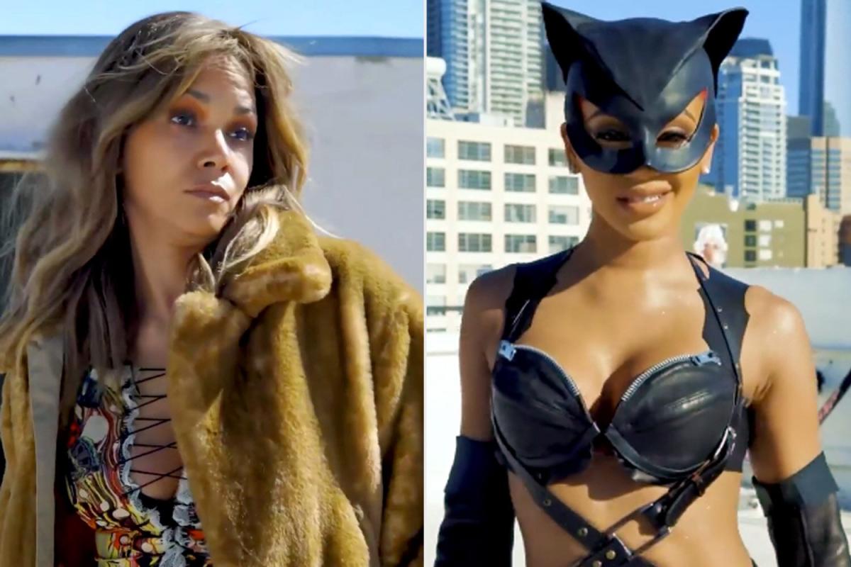 Saweetie Recreates Halle Berry's Catwoman Costume for Halloween