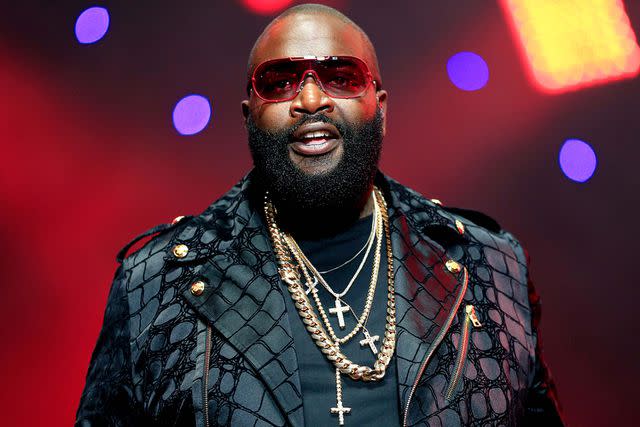 Christopher Polk/BET/Getty Rick Ross performs at the 2014 BET Experience At L.A. LIVE on June 28, 2014