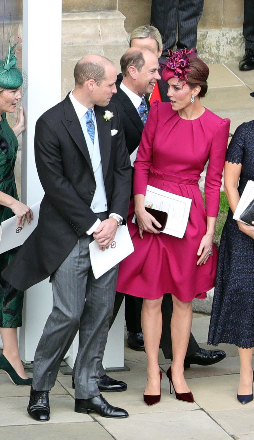 And then, William told Kate something shocking.