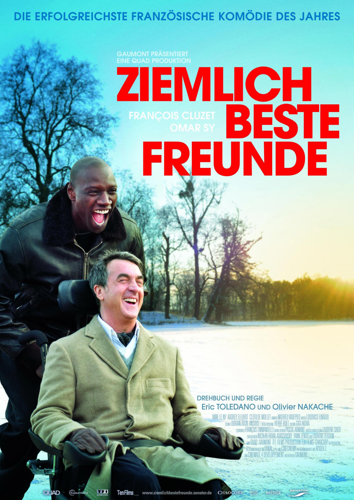 1 плюс 1 неприкасаемые. Intouchables (2011) 1+1 (Неприкасаемые) обложка. 1+1 Неприкасаемые Постер.