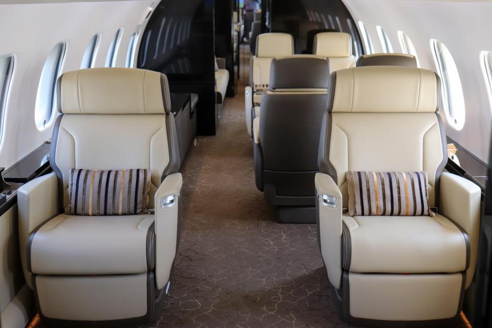 Bombardier Global 6500 private jet