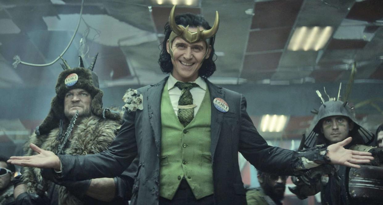 Marvel Studios Tom Hiddleston as Loki. 