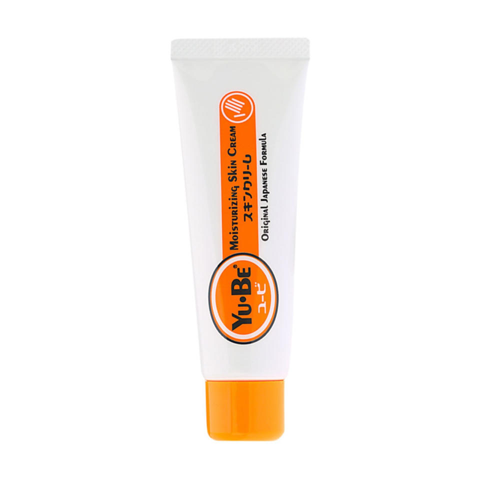 Meet Japan’s #1 selling skin cream. The glycerin-based cream is packed with vitamin E, B2 and camphor to deal with dry skin. Yu-Be Moiturizing Skin Cream ($16)