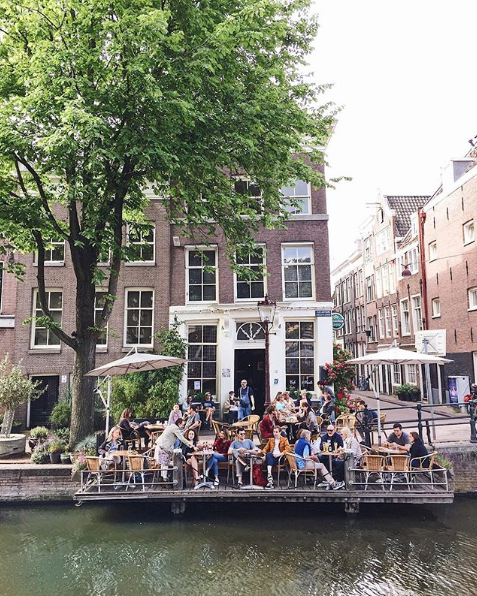 <p>Now if you love a good cheese board and a bit of rosé then this is place for you. Located on the edge of the canal, the bar is <em>the</em> venue for the ultimate summer session.<br>Source: Instagram @laurendunec </p>