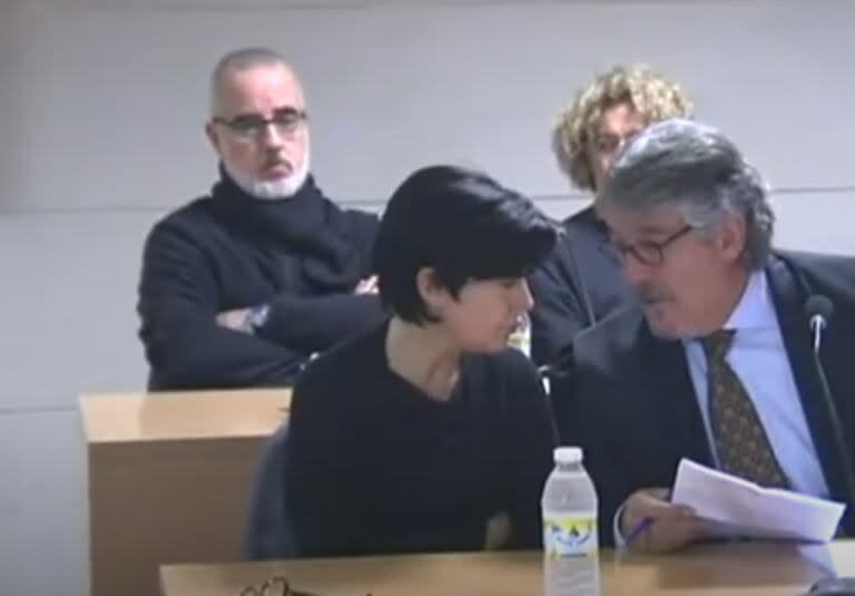 Alfonso Basterra durante el juicio por la muerte de su hija Asunta