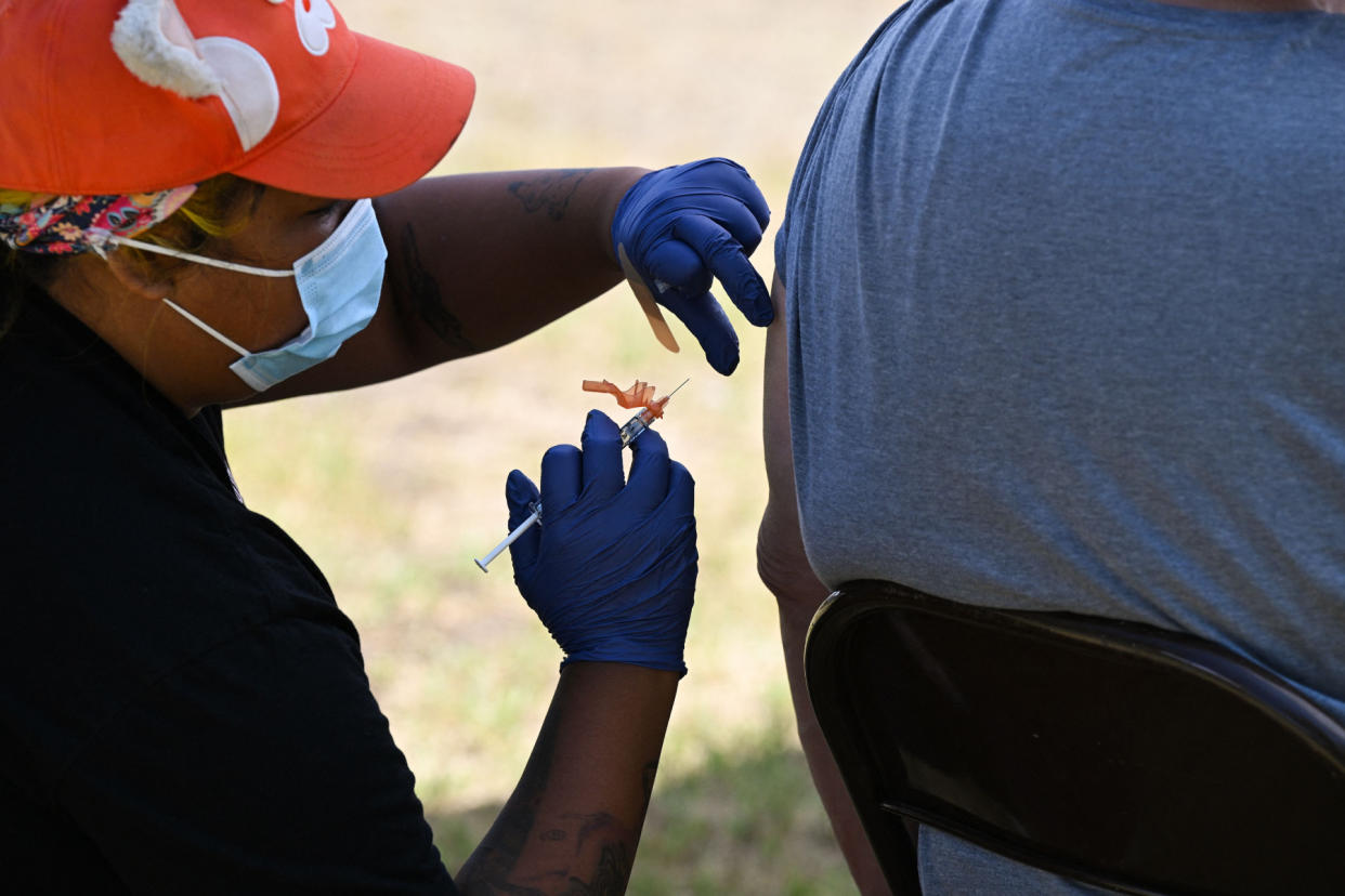 US-HEALTH-VACCINE-MONKEYPOX - Credit: Robyn Beck/AFP/Getty Images