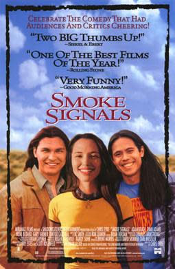 The cover of the 1998 movie, "Smoke Signals."