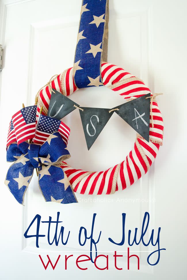 USA Wreath