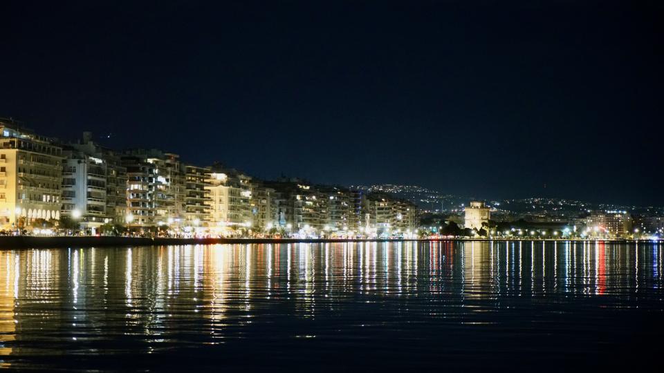 The Thessaloniki waterfront