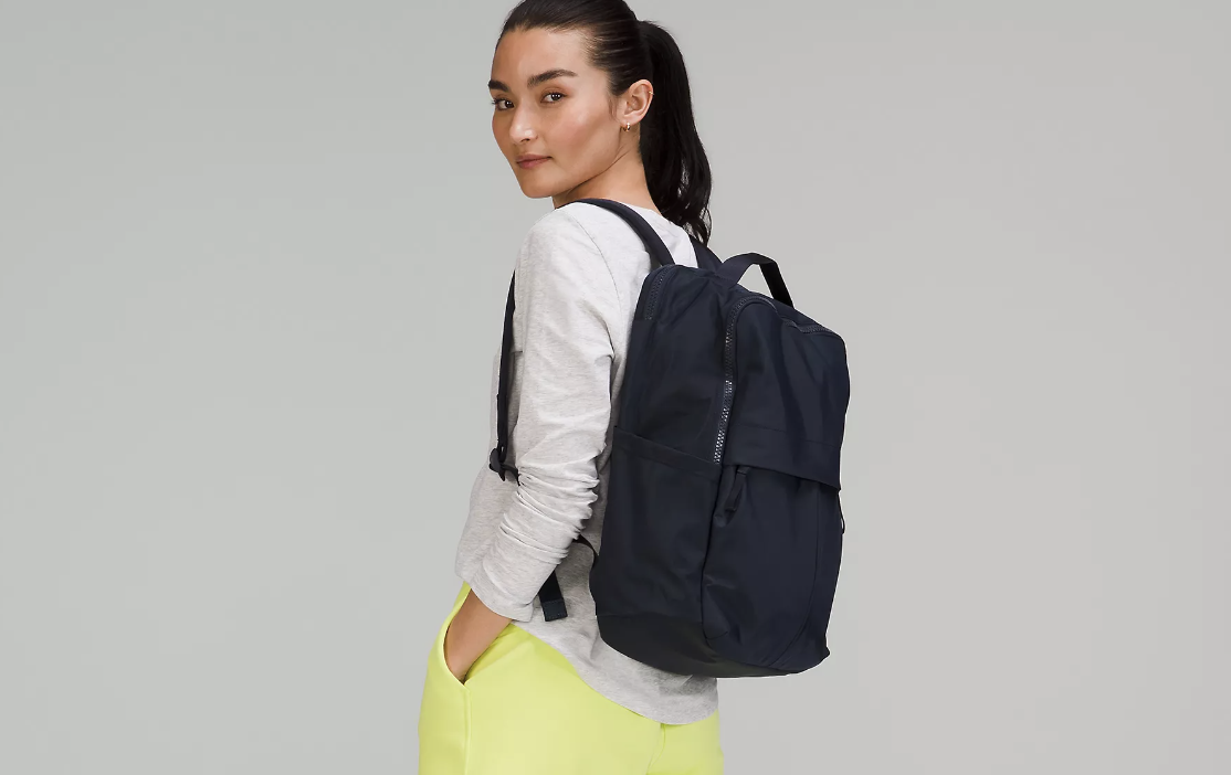 The Lululemon Everyday Backpack 2.0 is back in stock in two colours.